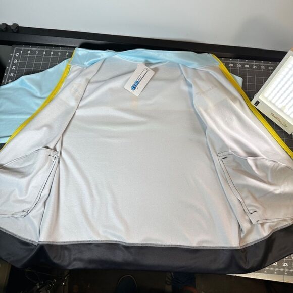 McLAREN/GULF F1 RACING TEAM®  |  OFFICIAL F1 TEAM JACKET  |  MENS-LRG  |  NEW - Picture 15 of 16